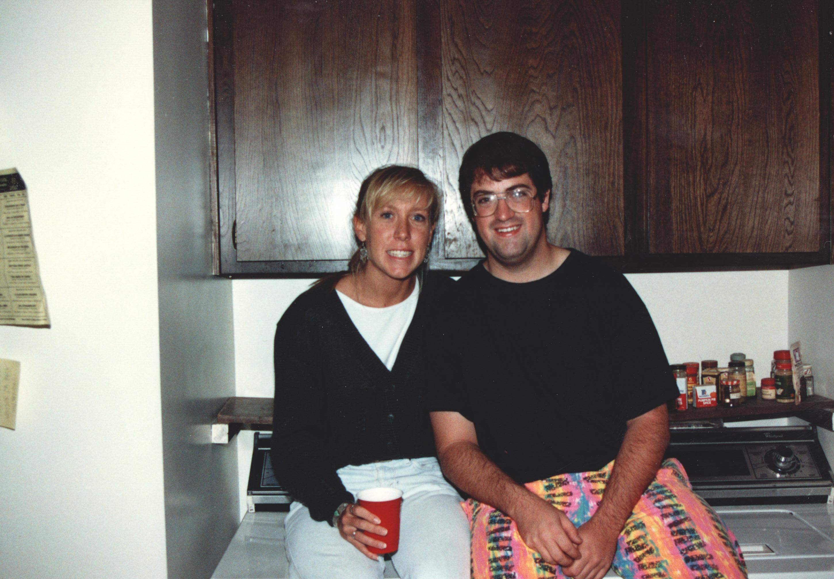 Liz Leonard and Fred at Gorilla Ball