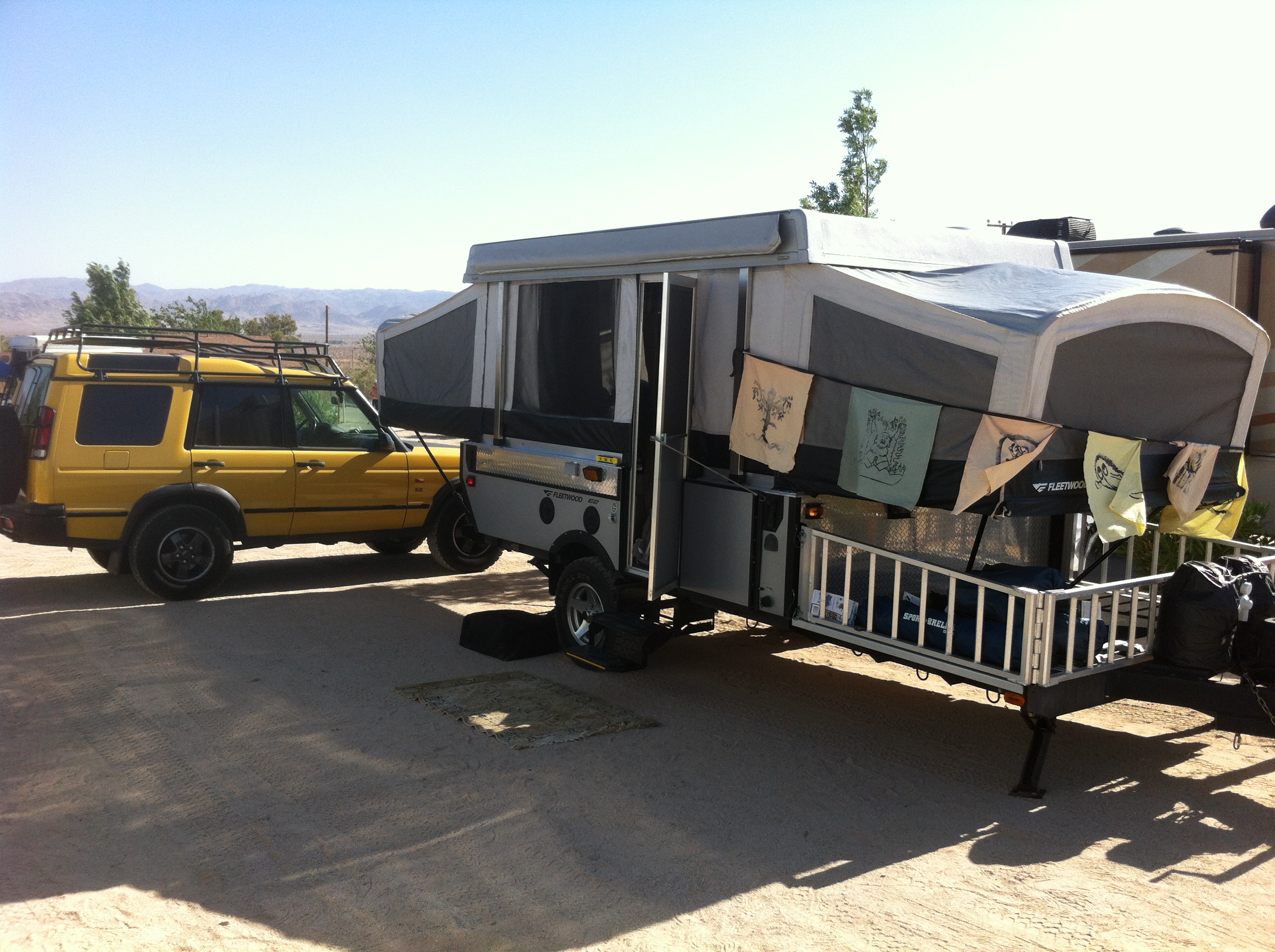 2002 Land Rover Discovery Borrego, near Twentynine Palms. May 2012.