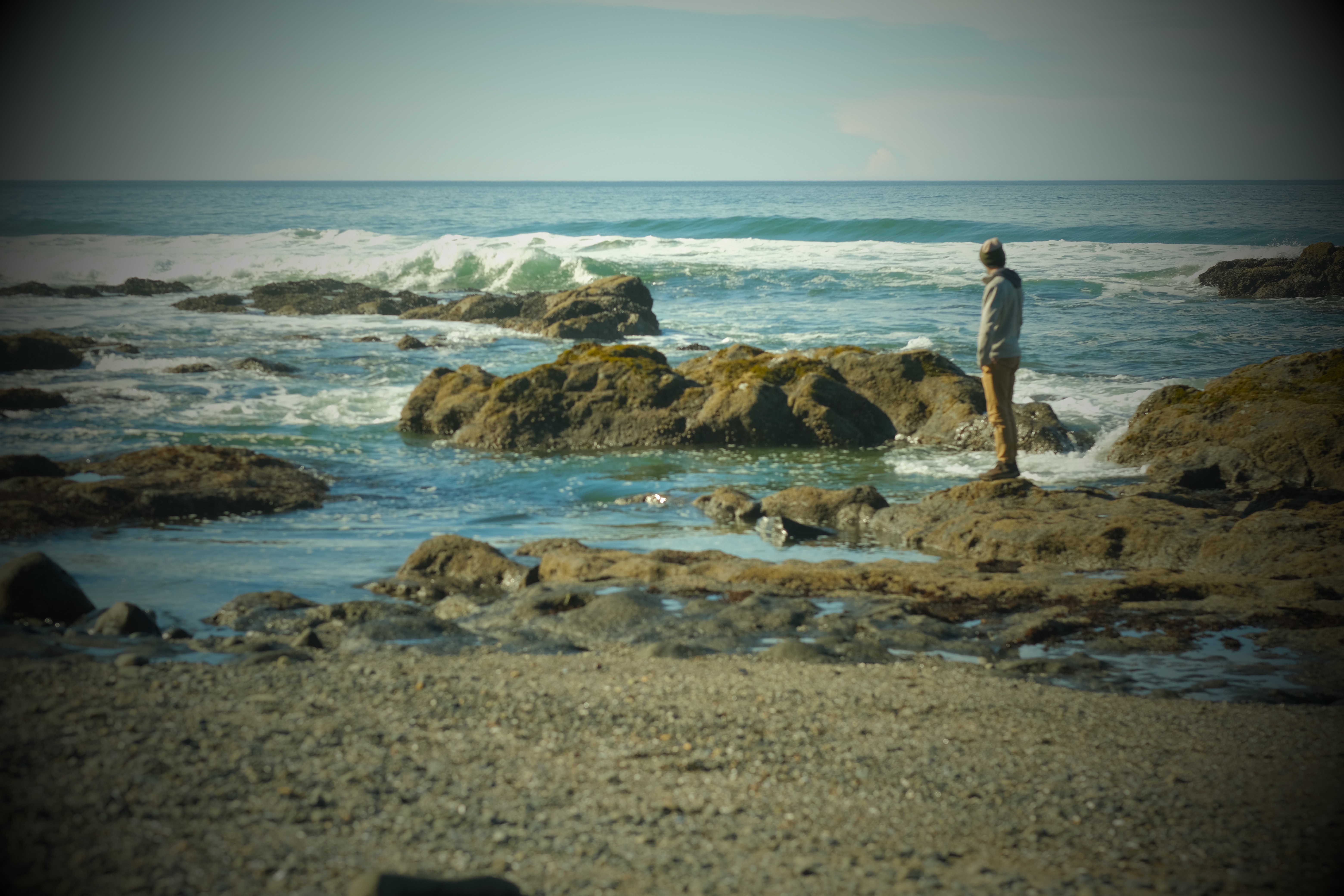 On the rocks at Yachats