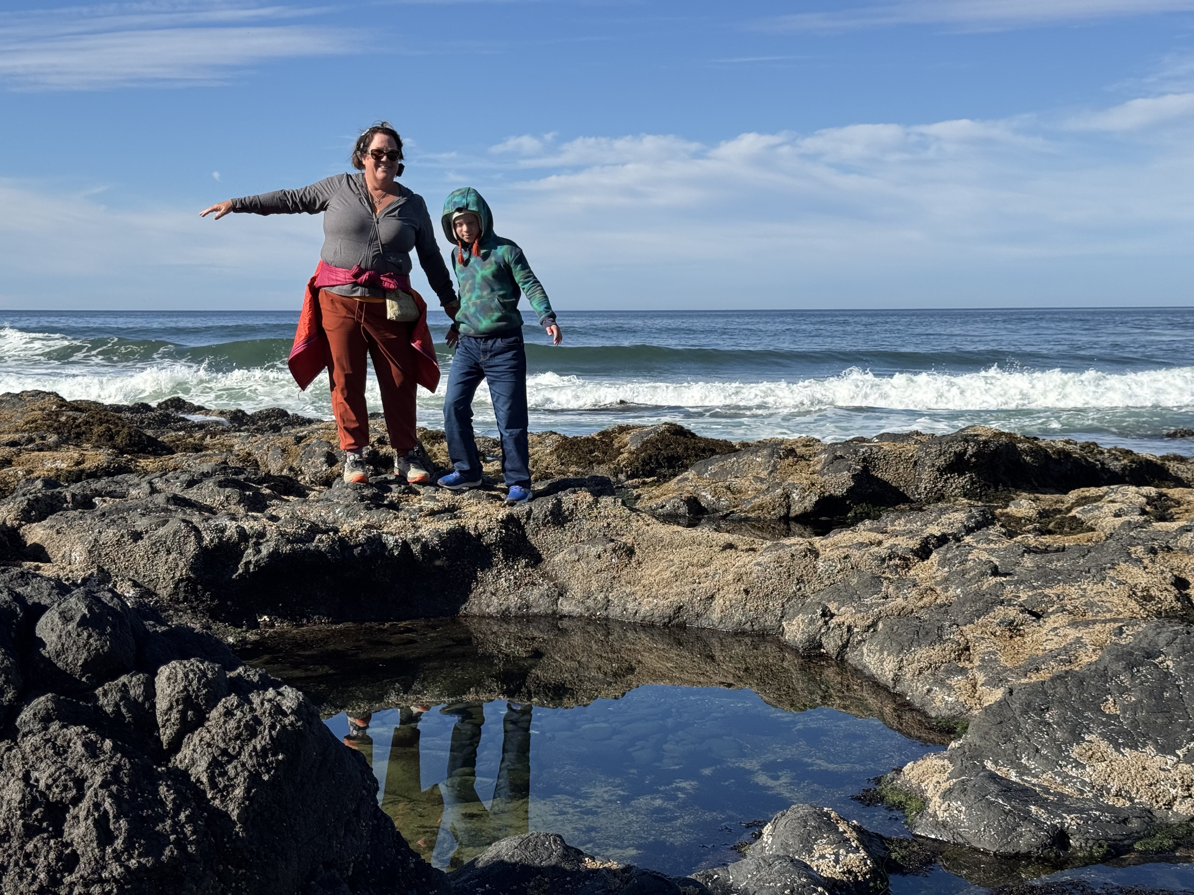 Tidepooling at Yachats