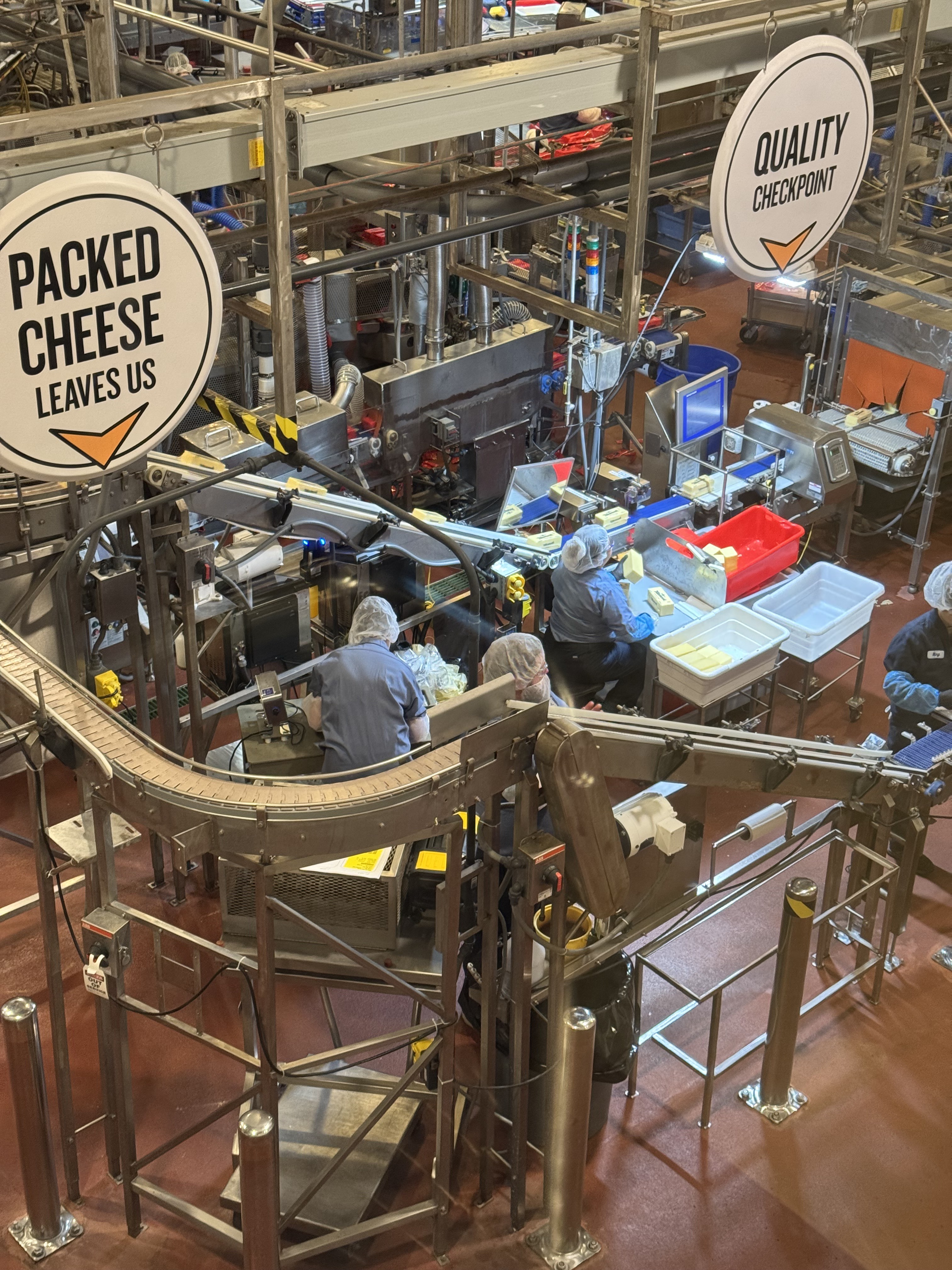 Tillamook Creamery production floor