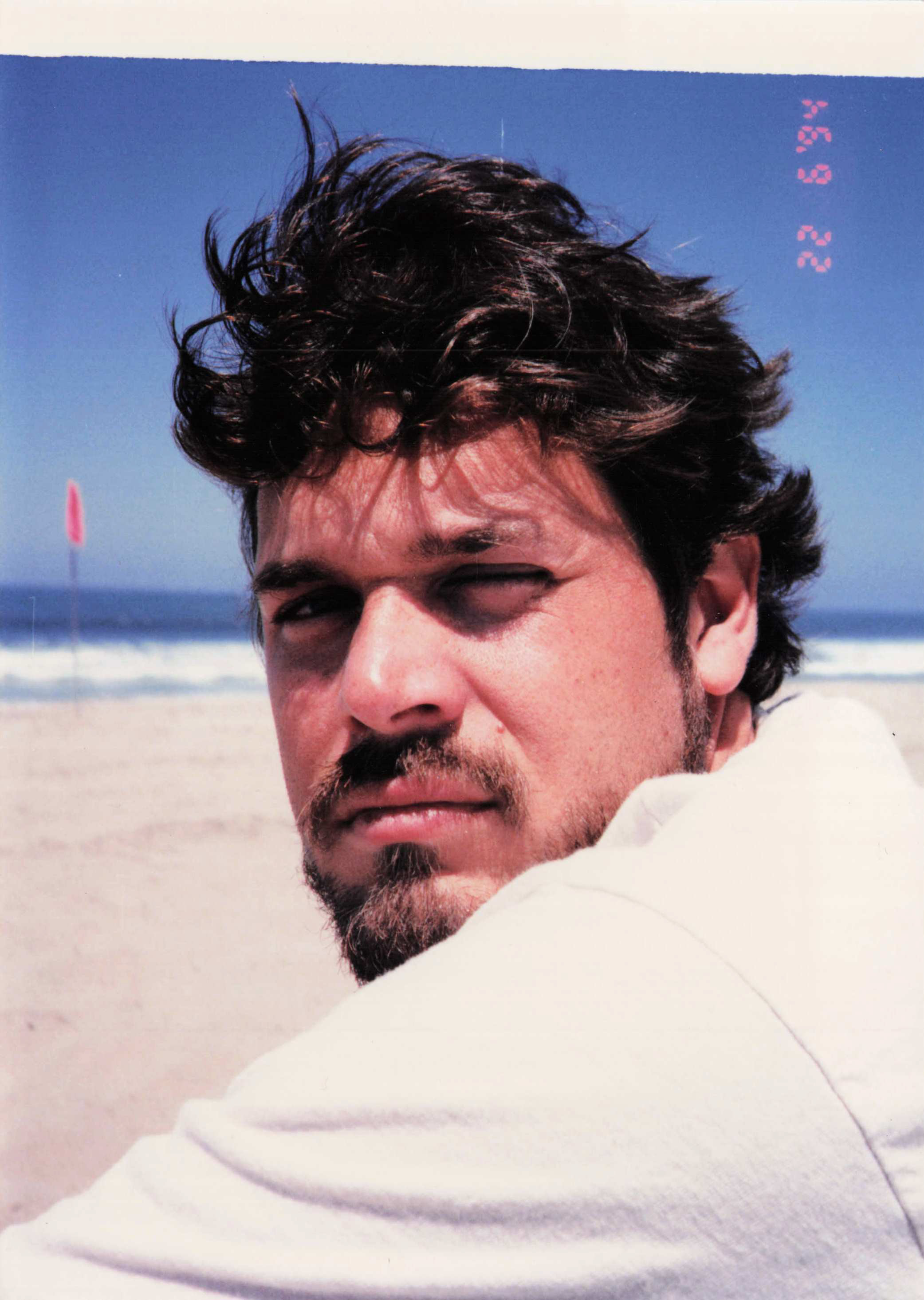 Ault at the beach, June 1994.