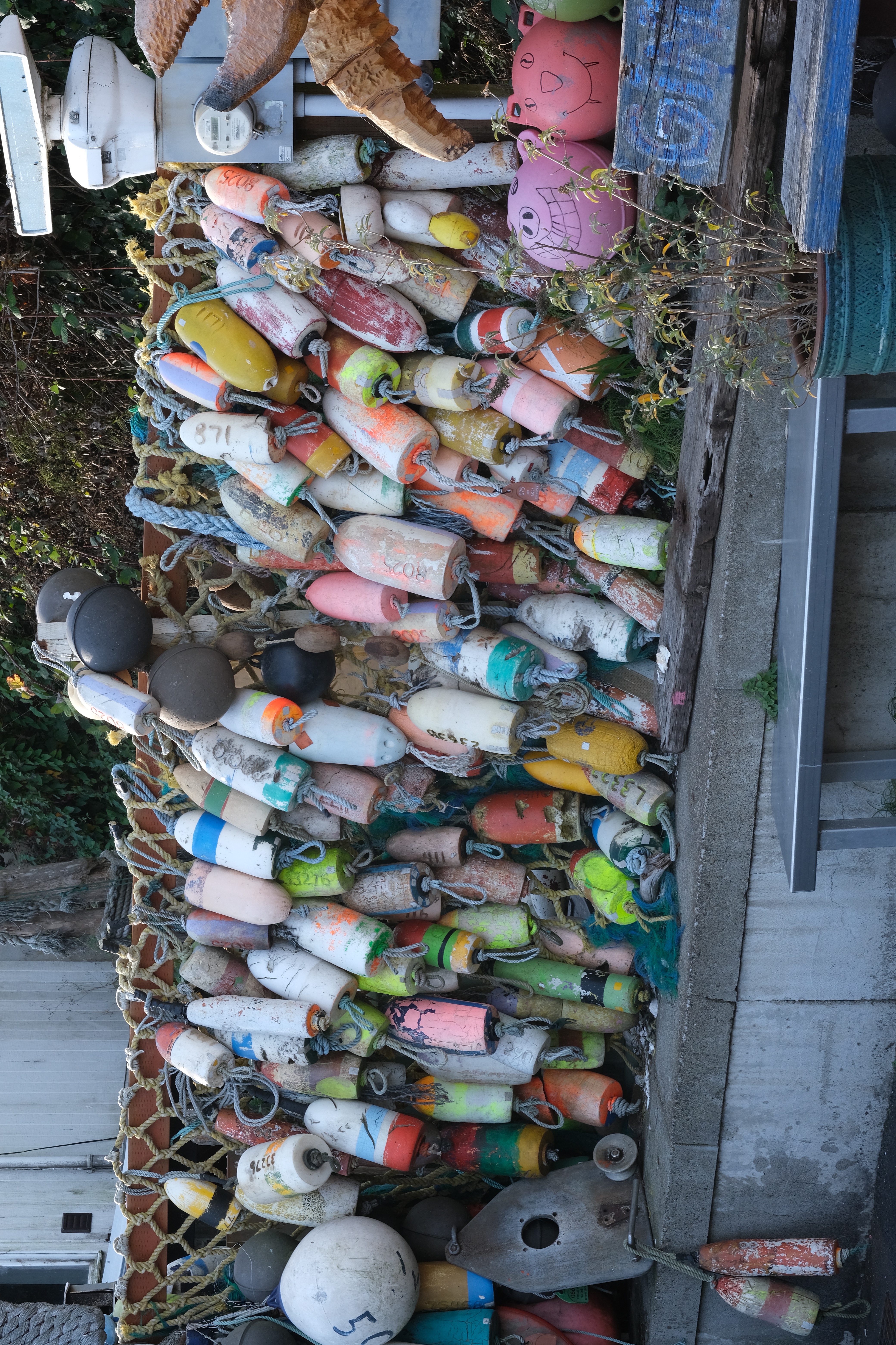 Buoys at Newport
