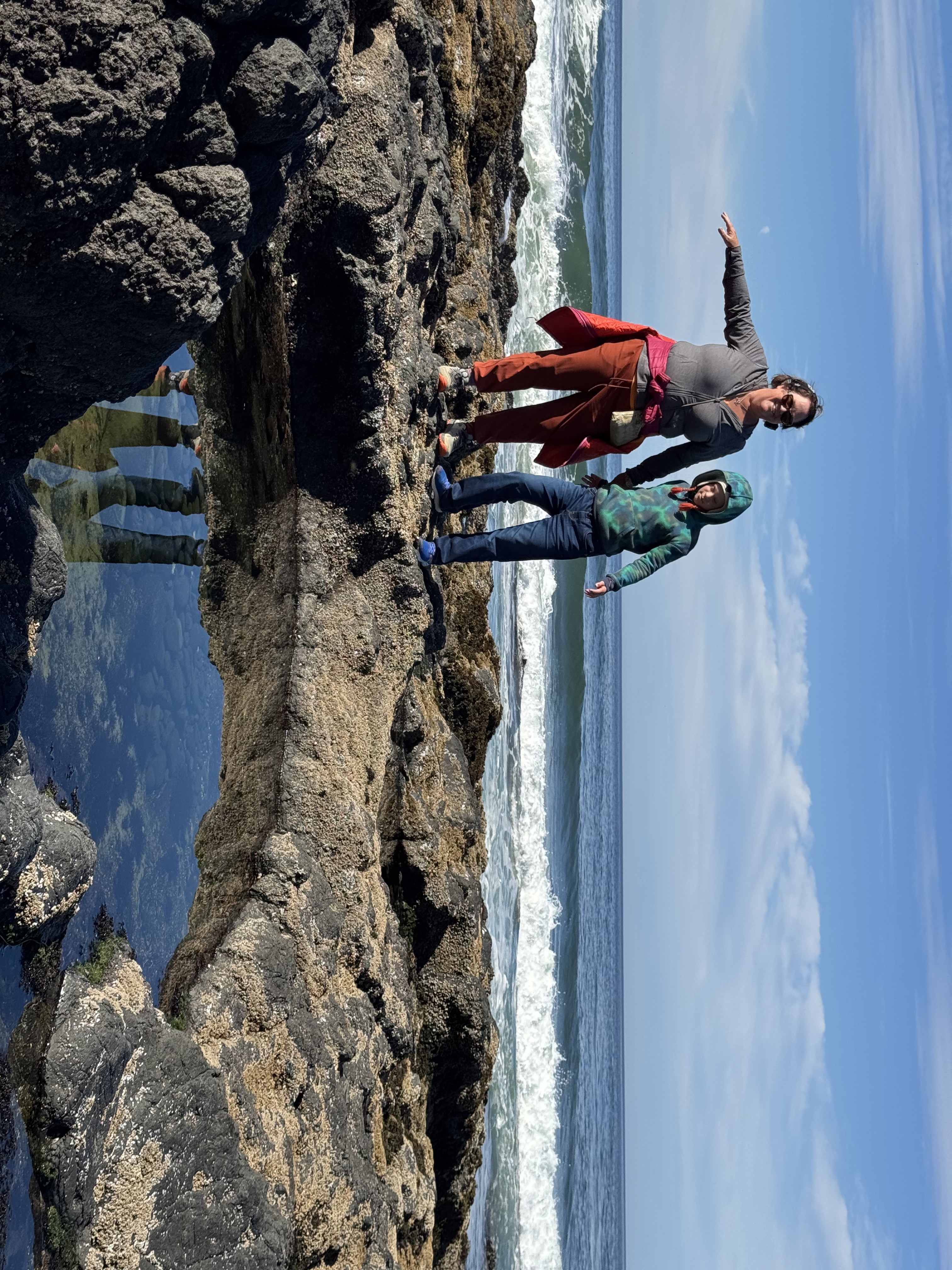 Tidepooling at Yachats