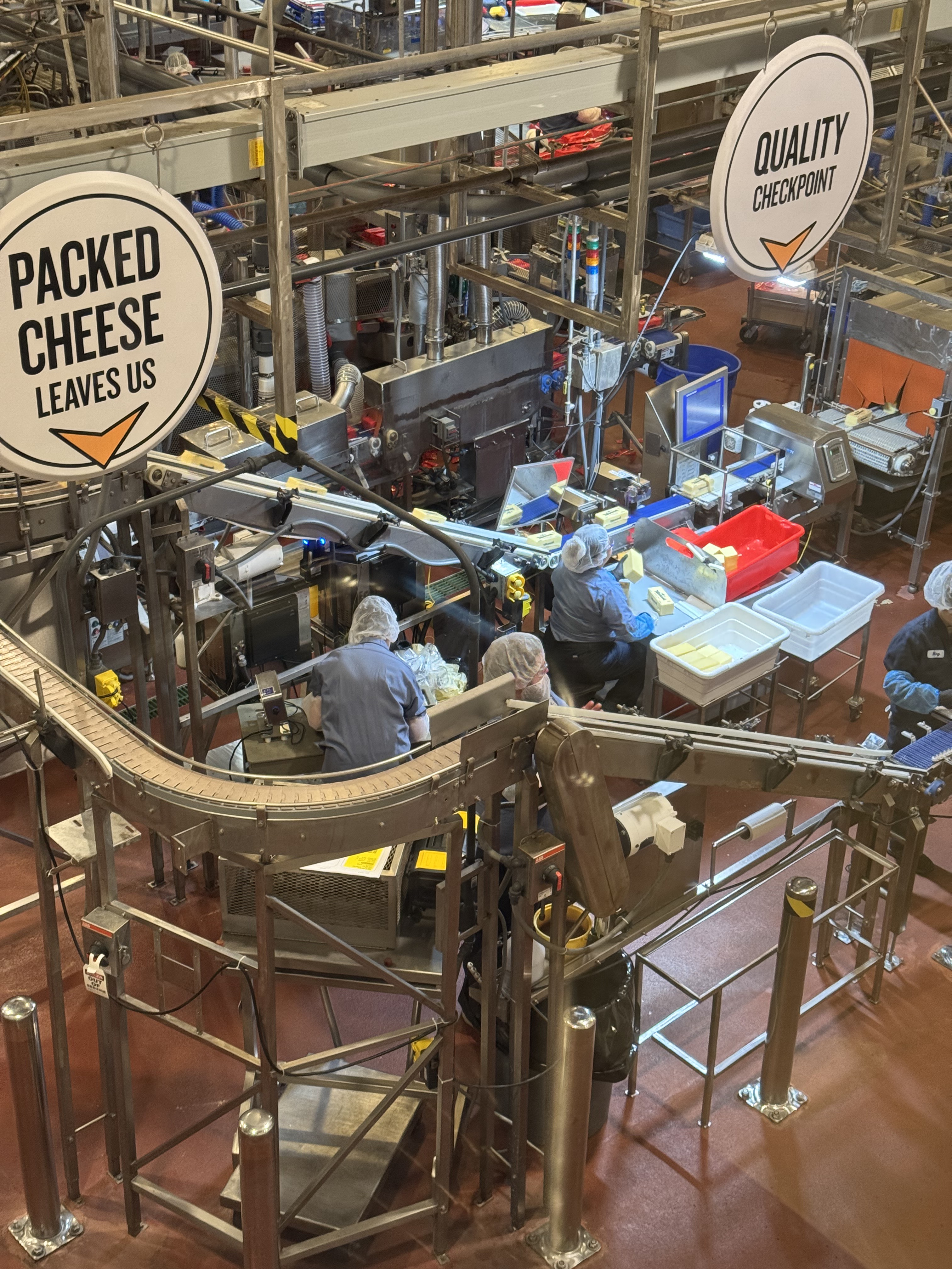 Tillamook Creamery production floor